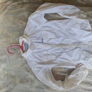 Columbia omni-shade white blouse, youth